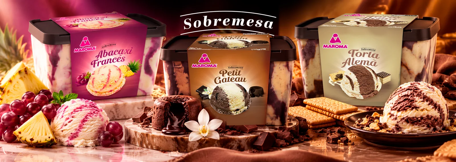 Linha Sobremesa 1,5 L Maroma