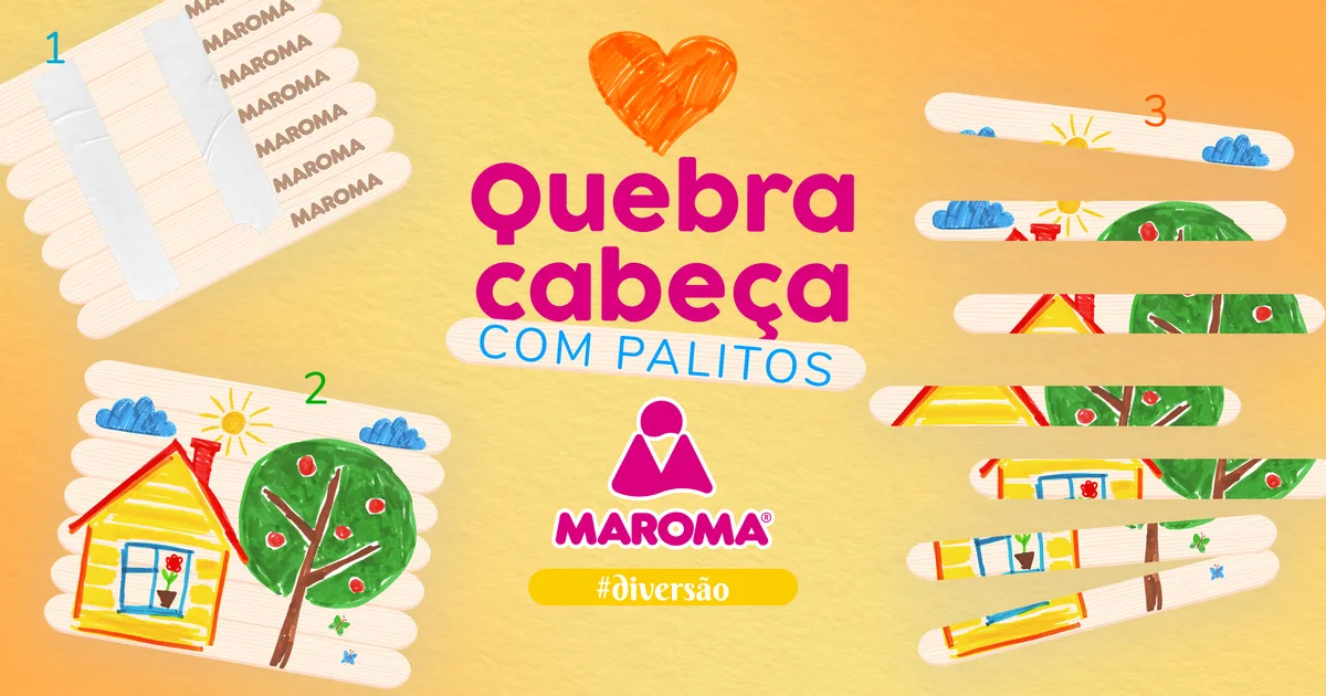 Palitos de picolé com números e amarradores coloridos em atividade infantil