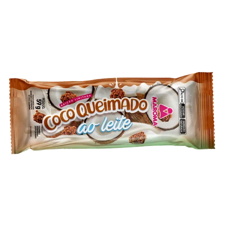 Picolé Ao Leite Coco Queimado