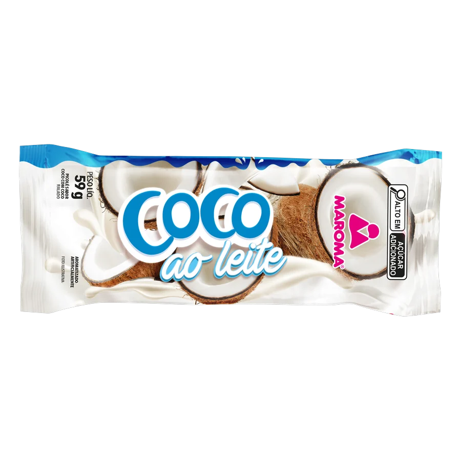 Picolé Ao Leite Coco — Maroma