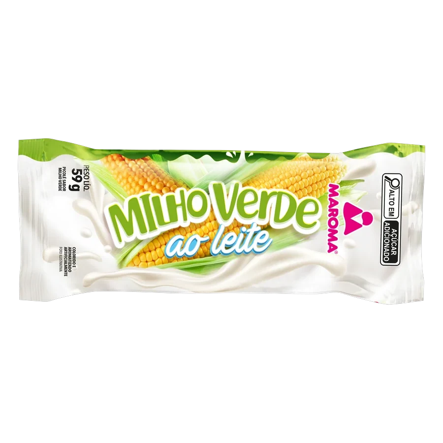 Picolé Ao Leite Milho Verde — Maroma
