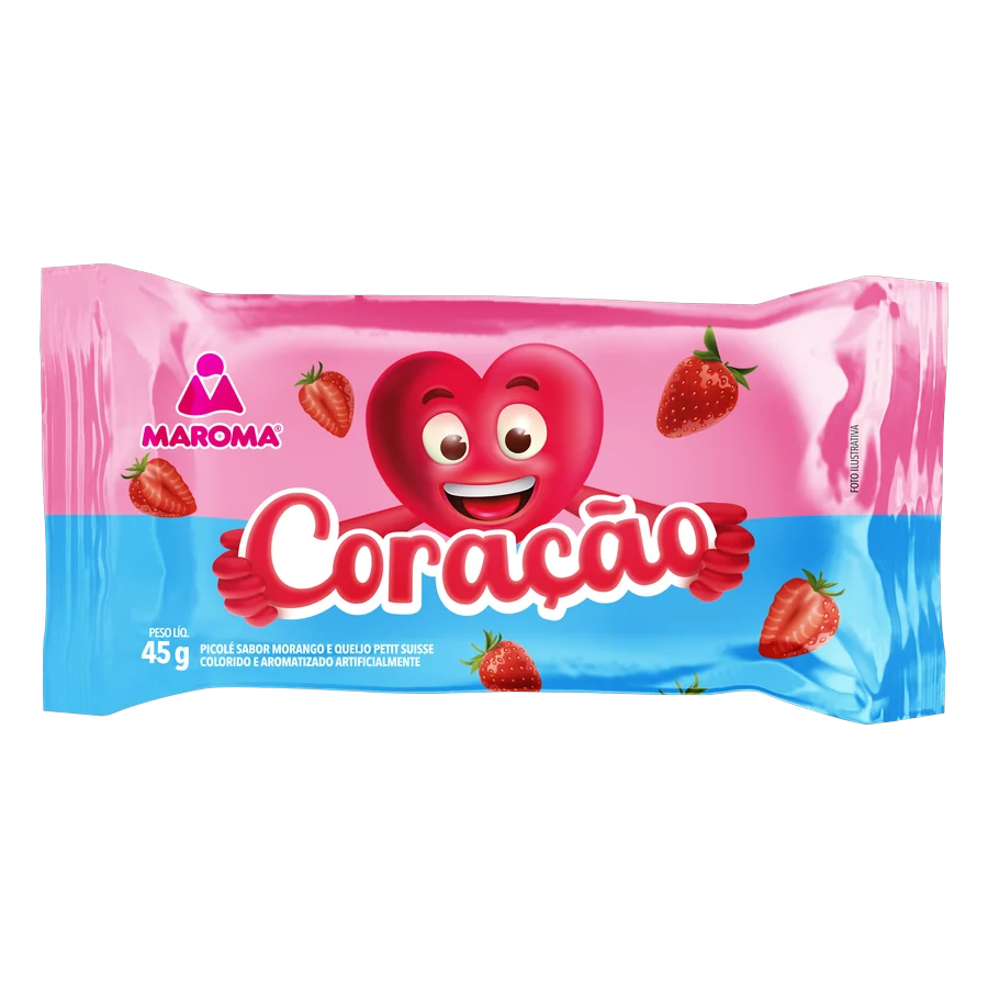 Picolé Coração — Maroma