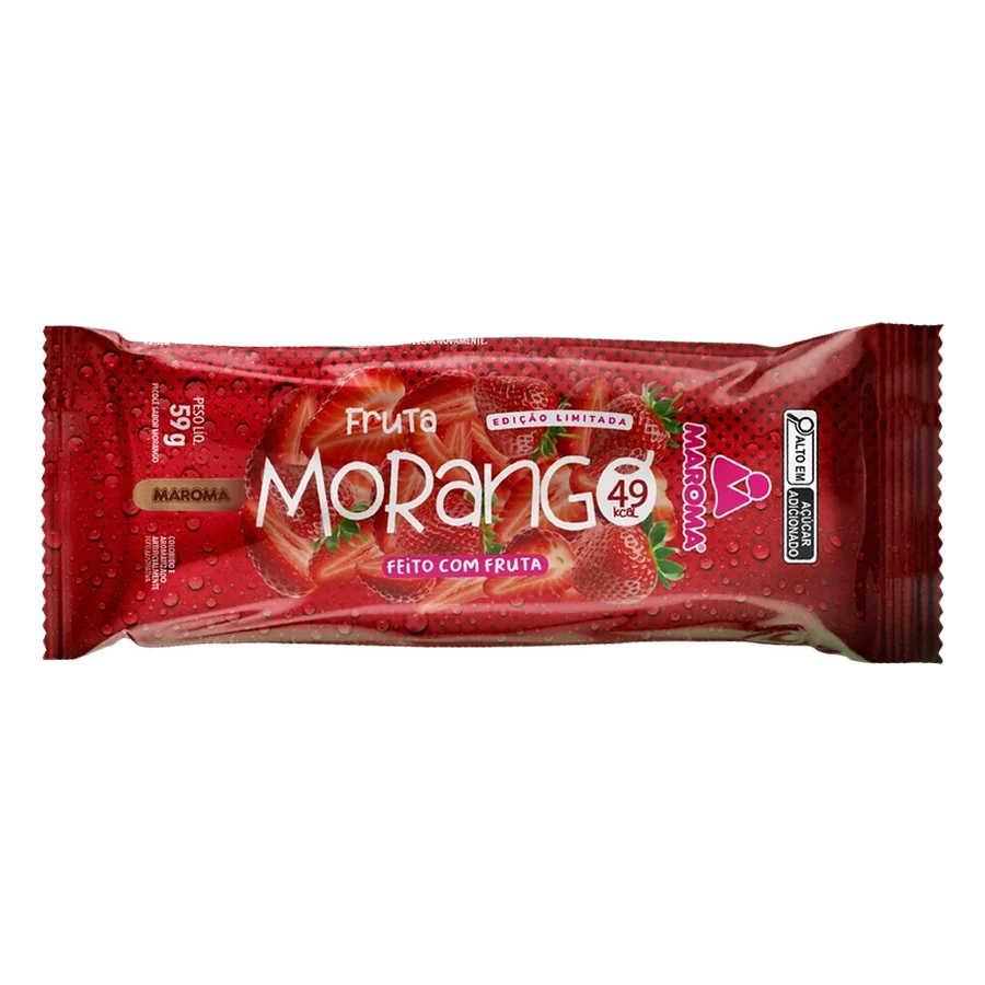 Picolé de Morango — Maroma