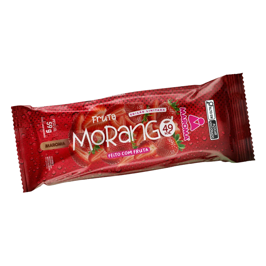 Picolé de Morango — Maroma