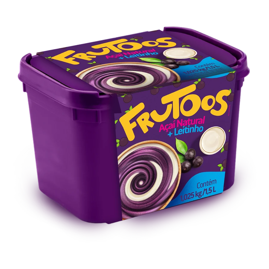 Frutoos Açaí com Leitinho 1,5 L — Maroma