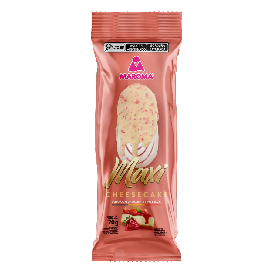 Picolé Maxi Cheesecake — Maroma