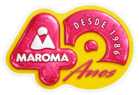 Selo Maroma 40 anos — desde 1986