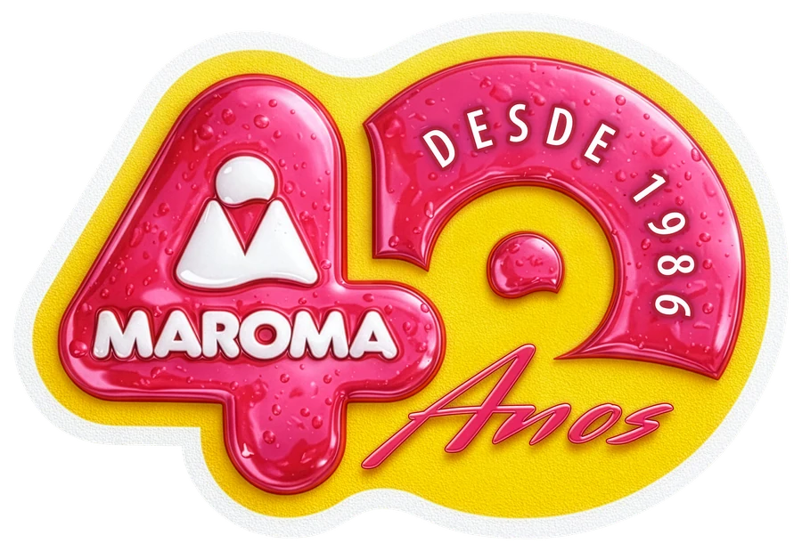 Selo Maroma 40 anos — desde 1986